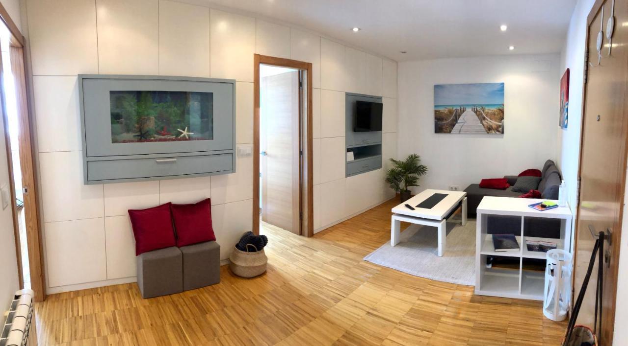 Apartamento Baiona Centro Al Lado Parador Y Playa Luaran gambar