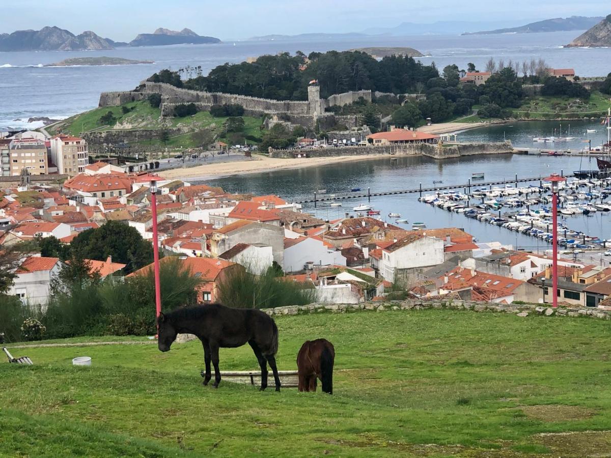 Apartamento Baiona Centro Al Lado Parador Y Playa Luaran gambar