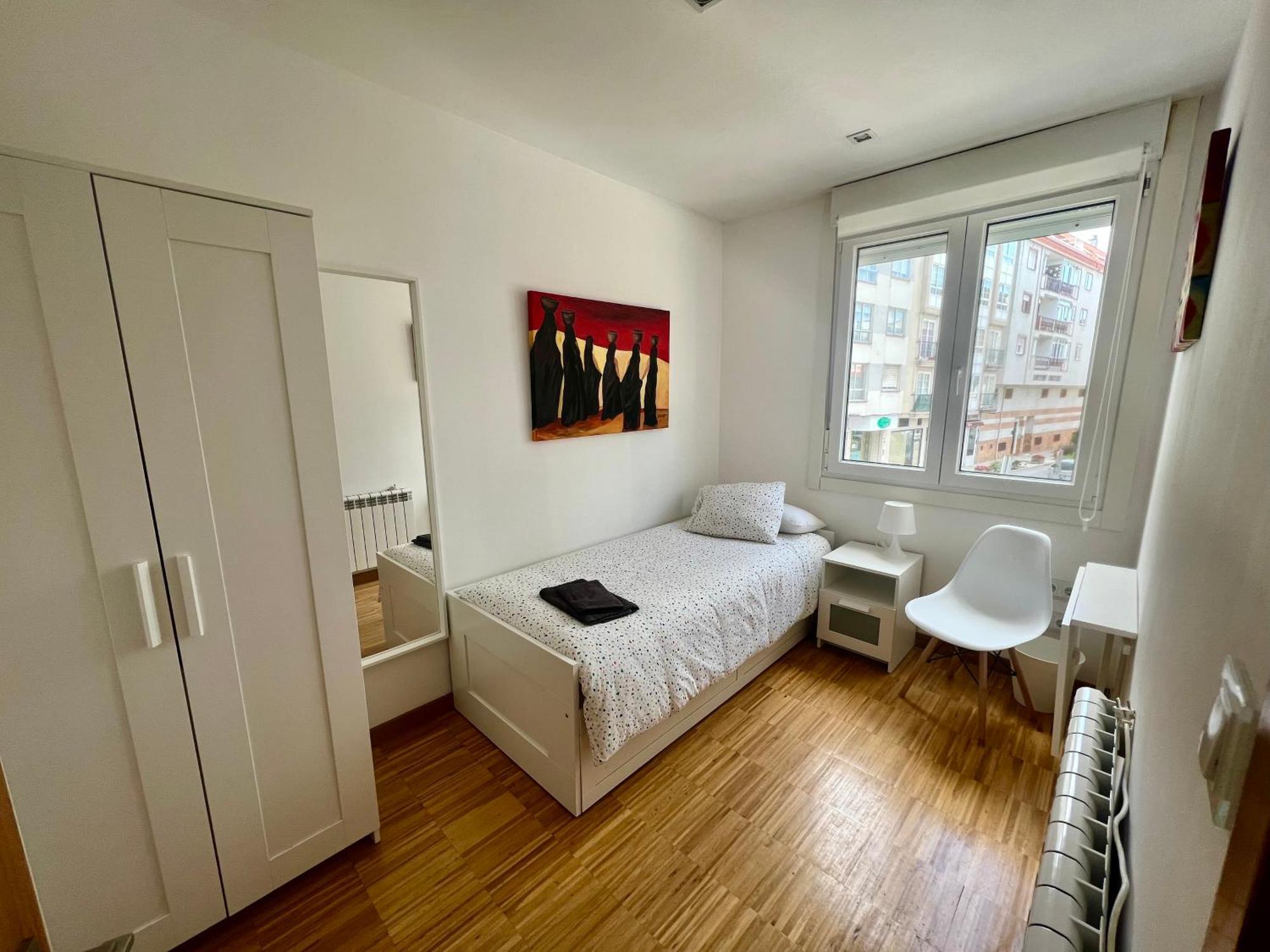 Apartamento Baiona Centro Al Lado Parador Y Playa Luaran gambar